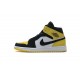 Air Jordan 1 Mid SE "Yellow Toe" Black Yellow 852542-071