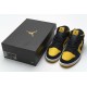 Air Jordan 1 Mid "University Gold" Black Yellow CD6759-007
