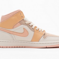 Air Jordan 1 Mid "Atomic Orange" White Orange DH4270-800