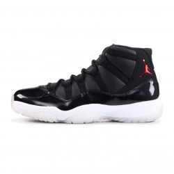 Air Jordan 11 "72-10" Black White 378037-002