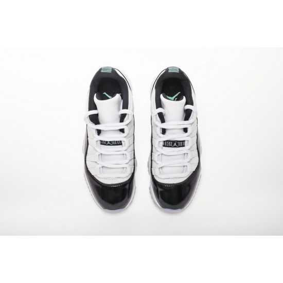 Air Jordan 11 "Emerald Easter" White Black 528895-145