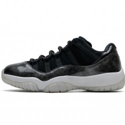 Air Jordan 11 Retro Low "Barons" Black White 528895-010