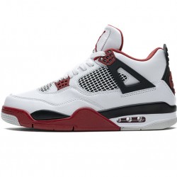 Air Jordan 4 "Fire Red" White Red DC7770-160