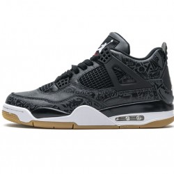 Air Jordan 4 Retro "Black Laser" Black White CI1184-001