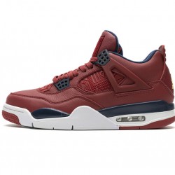 Air Jordan 4 Retro "FIBA Gym Red" Red Black CI1184-617