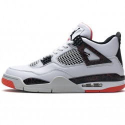 Air Jordan 4 Retro "Pale Citron" White Red 308497-116