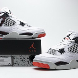 Air Jordan 4 Retro "Pale Citron" White Red 308497-116