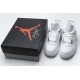 Air Jordan 4 Retro "Pure Money" White Silver 308497-100