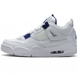 Air Jordan 4 Retro "Metallic Purple" White Purple CT8527-115