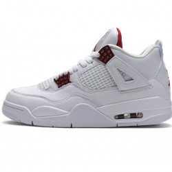 Air Jordan 4 Retro "Metallic Red" White Red CT8527-112