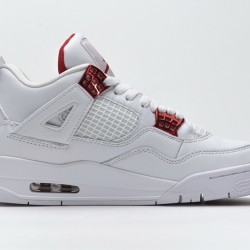 Air Jordan 4 Retro "Metallic Red" White Red CT8527-112