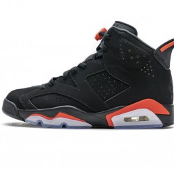 Air Jordan 6 "Black Infrared" Black Red 384664-060