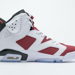 Air Jordan 6 "Carmine" White Red CT8529-106 40-47