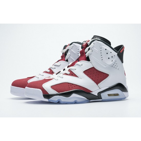 Cheap Air Jordan 6 "Carmine" White Red CT8529-106 40-47 Shoes