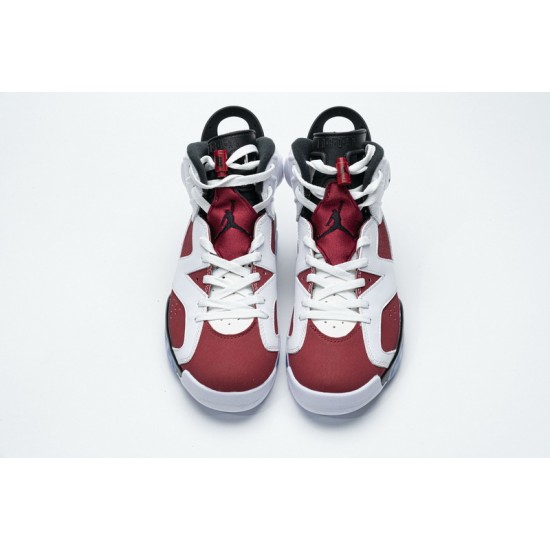 Cheap Air Jordan 6 "Carmine" White Red CT8529-106 40-47 Shoes