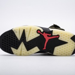 Travis Scott x Air Jordan 6 "Medium Olive" Green Orange CN1084-200