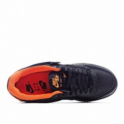 Nike Air Force 1 Shadow "Hyper Crimson" Black Orange CQ3317-001