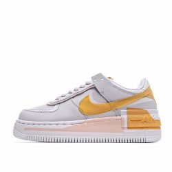 Nike Air Force 1 Shadow "Washed Coral" Grey Pink Orange CQ9503-001