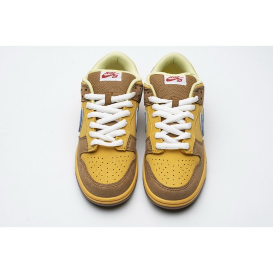 New Nike SB Dunk Low "Newcastle Brown Ale" Brown Yellow Blue 313170-741 40-47 Shoes