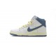 Best Atlas x Nike SB Dunk High "Lost At Sea" White Blue Yellow CZ3334-100 36-47 Shoes