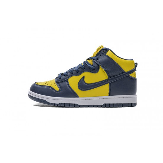 Nike Dunk High SP "Michigan" Blue Yellow CZ8149-700