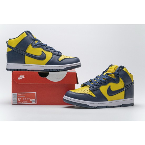 Nike Dunk High SP "Michigan" Blue Yellow CZ8149-700