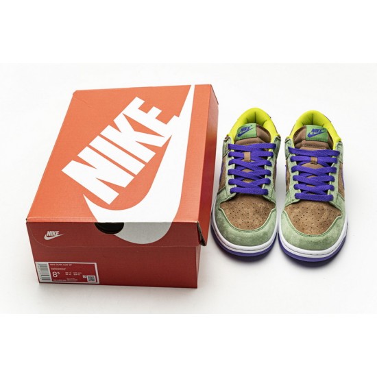 Nike Dunk Low "Veneer" Brown Green DA1469-200