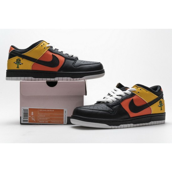 Nike Dunk SB Low "Raygun" Black Yellow Orange 304292-803