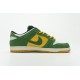 2020 Nike SB Dunk Low Green Yellow 804292-132 36-46 Shoes