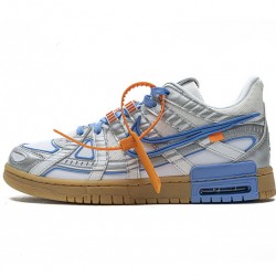 Off-White x Nike Air Rubber Dunk "University Blue" Blue Grey CU6015-100