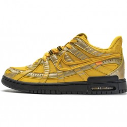 Off-White x Nike Air Rubber Dunk "University Gold" Yellow Gold CU6015-700