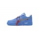 Off-White x Nike Air Force 1 07 Low MCA Blue Silver CI1173-400