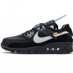 Off-White x Nike Air Max 90 "Black" All Black AA7293-001