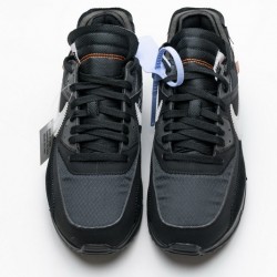 Off-White x Nike Air Max 90 "Black" All Black AA7293-001