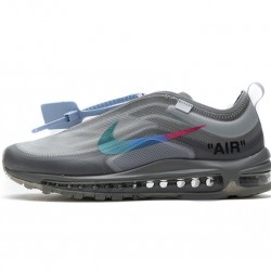 Off-White x Nike Air Max 97 "Wlolf Grey Menta" Grey Blue AJ4585-101