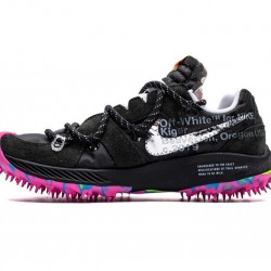 Off-White x Nike Zoom Terra Kiger 5 Black Purple CD8179-001