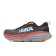 Hoka One One Bondi 8 Black Orange White Women Men Running Shoes