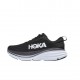 Hoka One One Bondi 8 Black White Women Men Running Shoes