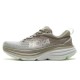 Hoka One One Bondi 8 Grey Green Women Men Running Shoes