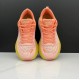 Hoka One One Bondi 8 Pink Yellow Women Men Running Shoes