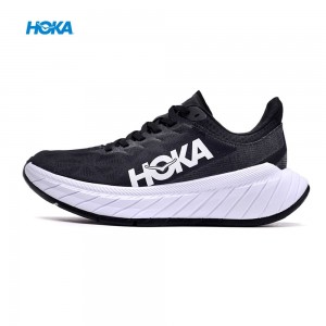 Hoka One One Carbon X2 Black White Women Men Running Shoes
