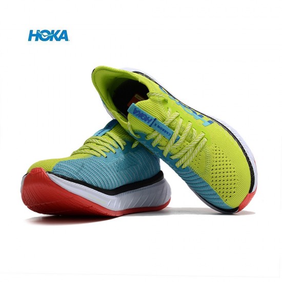 Hoka One One Carbon X3 Yellow Green Blue Red Women Men Running Shoes