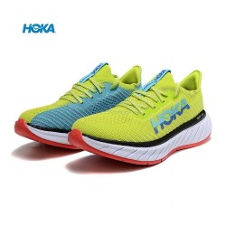 Hoka One One Carbon X3 Yellow Green Blue Red Women Men Running Shoes
