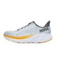 Hoka One One Clifton 8 Grey Orange Black Women Men Running Shoes