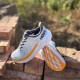 Hoka One One Clifton 8 Grey Orange Black Women Men Running Shoes