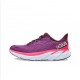 Hoka One One Clifton 8 Purple Red Black Women Men Running Shoes