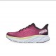 Hoka One One Clifton 8 Win-Red Black White Women Men Running Shoes