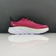 Hoka One One Clifton 8 Win-Red Black White Women Men Running Shoes