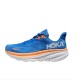 Hoka One One Clifton 9 Deep Blue Orange Women Men Running Shoes