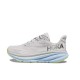 Hoka One One Clifton 9 Grey Yellow Women Men Running Shoes